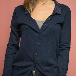 Navy Cardigan